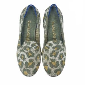 ROTHY’S Smoke Spot Loafer Round Toe Olive Camel
Animal Print Flats